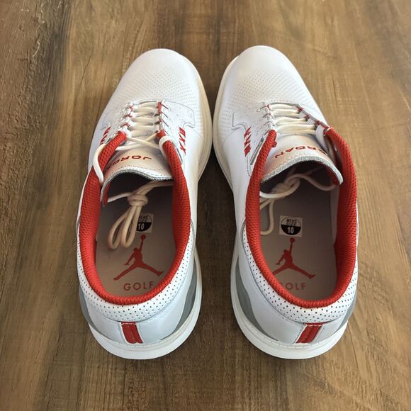 Jordan ADG 5 Fire Red White Silver Men Size 11.5 Golf Shoes FQ6642-101 main image 7